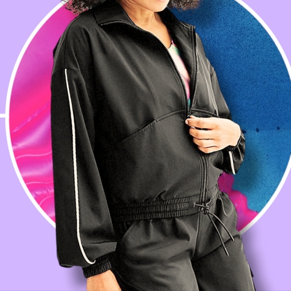 NWT Bomber 2XL & 3XL Windbreaker Jacket w Pockets  Have In 4 Colors - Picture 5 of 14